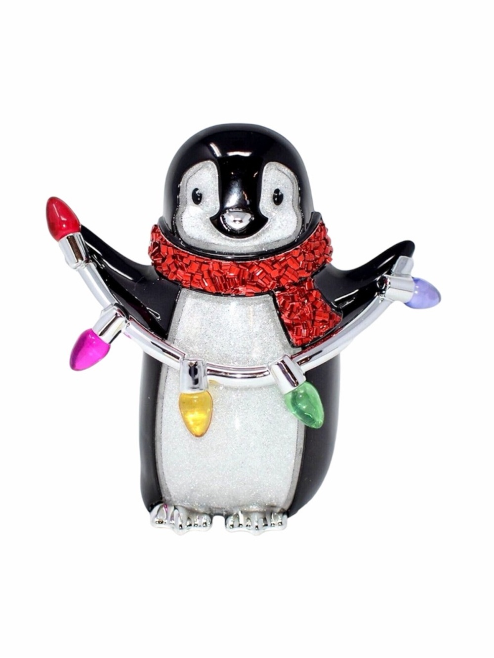 Bath & Body Works Plug In PENGUIN Christmas Lights Wallflower Nightlight